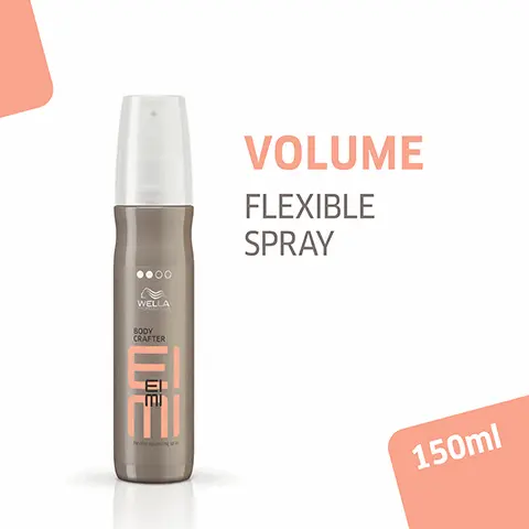 Image 1, WELLA BODY CRAFTER VOLUME FLEXIBLE SPRAY 150ml Image 2, VOLUMISED AND FLEXIBLE HAIRSTYLE Image 3, 00 WELLA BODY CRAFTER ΠΕ feble or sp GIVES LIGHT AND WORKABLE TEXTURE Image 4, 0000 WELLA BODY CRAFTER FRUITY ORCHARD SCENT Image 5, 000 WELLA DYNAMIC FOC am am PARTNER RECOMMENDATION SOLD SEPARATELY Image 6, 000 WELLA DYNAMIC FOC am am PARTNER RECOMMENDATION SOLD SEPARATELY
