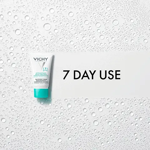 7 day use. Comforting formula. Helps protect from sweat odours.