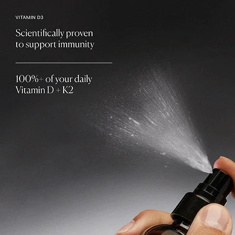 VITAMIN D3 Scientifically proven to support immunity 100% of your daily Vitamin D + K2