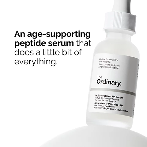 Image 1, an age supporting peptide serum that does a little bit of everything. image 2, a volumizing serum for thicker fuller and healthier looking lashes and brows.