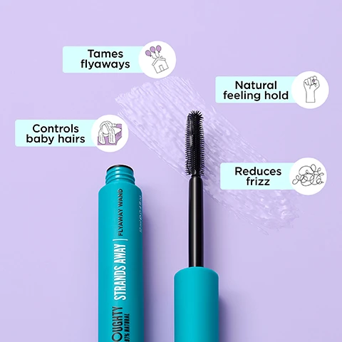 Image 1, tames flyaways, controls baby hairs, natural feeling hold, reduces frizz. image 2, coconut oil - improves hydration. marula oil = traps moisture. pro vitamin B5 - plumps the hair shaft. image 3 and 4, before and after.