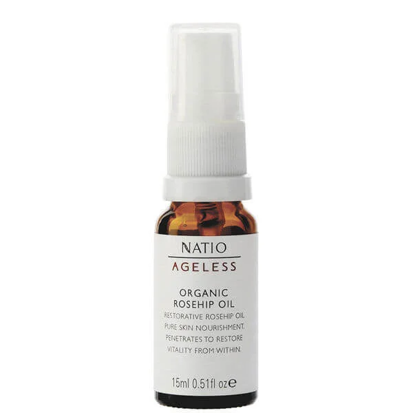 Natio Ageless Rosehip Oil Cold Pressed 15ml Afbeelding 1