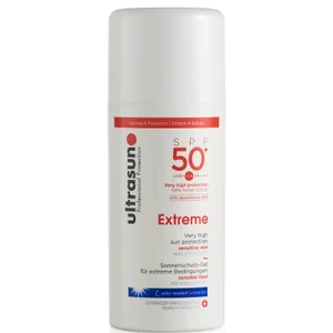 ULTRASUN ULTRAGEVOELIG 50+ - ZEER HOGE BESCHERMING (100 ml) - Size 100ml