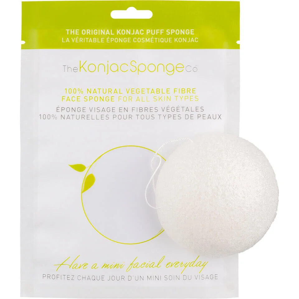 The Konjac Sponge Company 100% Pure Facial Puff Sponge Afbeelding 1