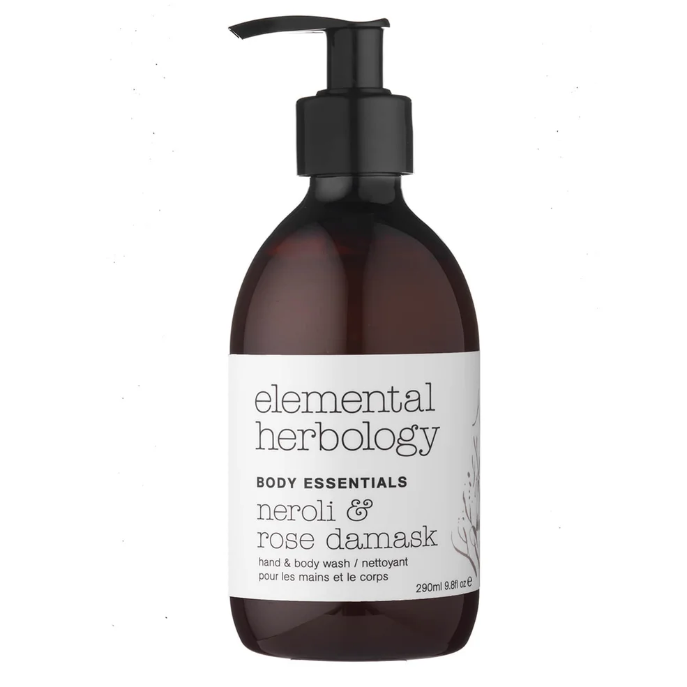 Elemental Herbology Neroli and Rose Damask Body Wash Afbeelding 1