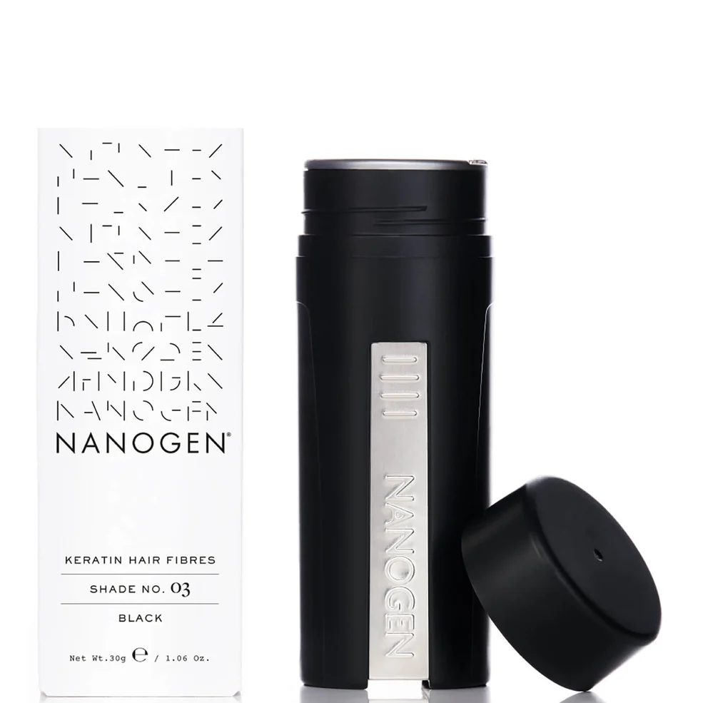Nanogen Fibres Black (30g) Afbeelding 1