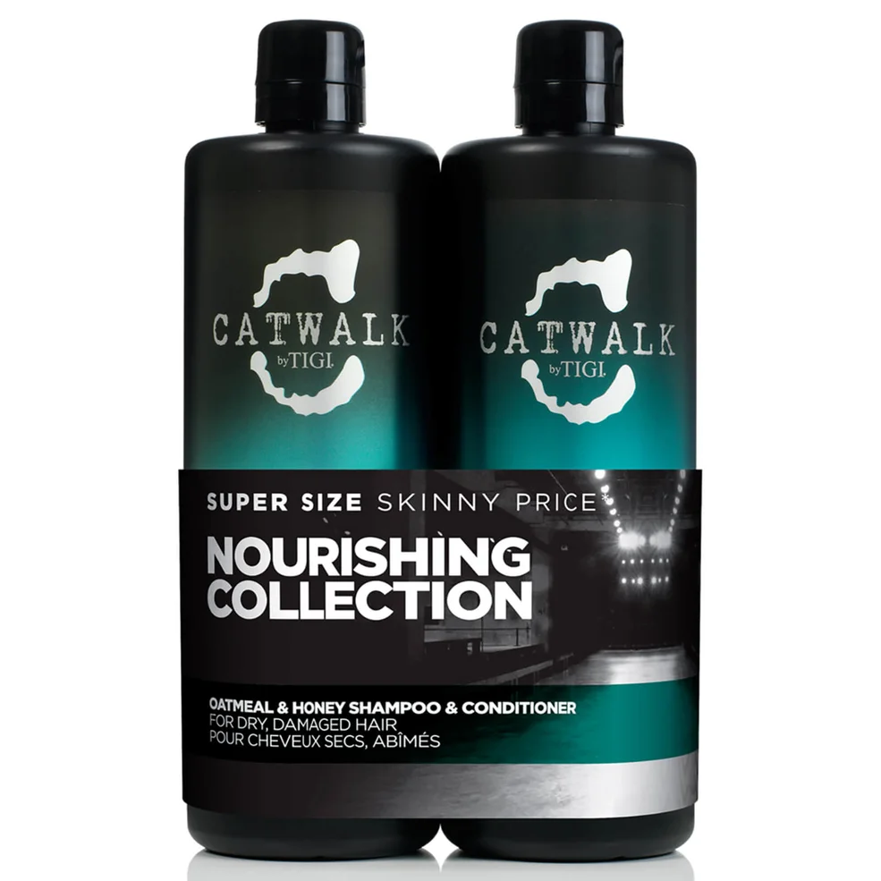 TIGI Catwalk Oatmeal and Honey Tween Duo 2 x 750ml Afbeelding 1