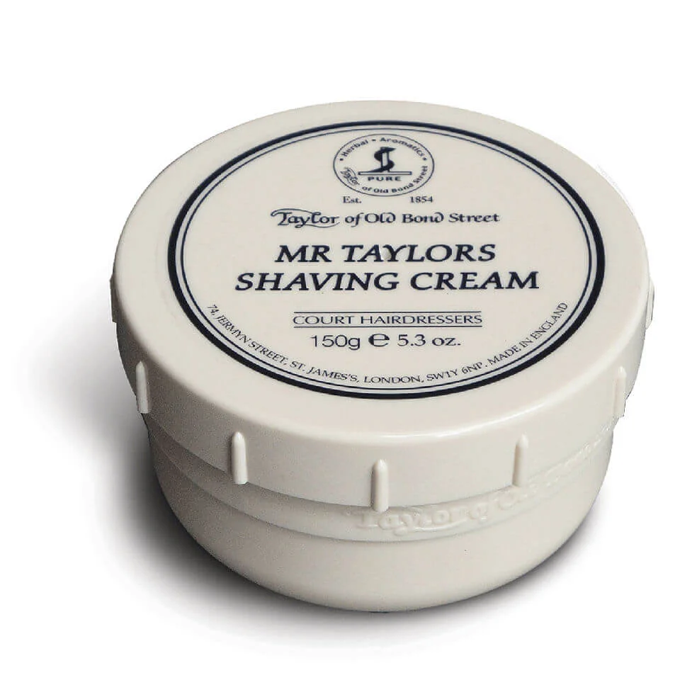 Taylor of Old Bond Street Shaving Cream Bowl (150g) - Mr Taylor's Afbeelding 1