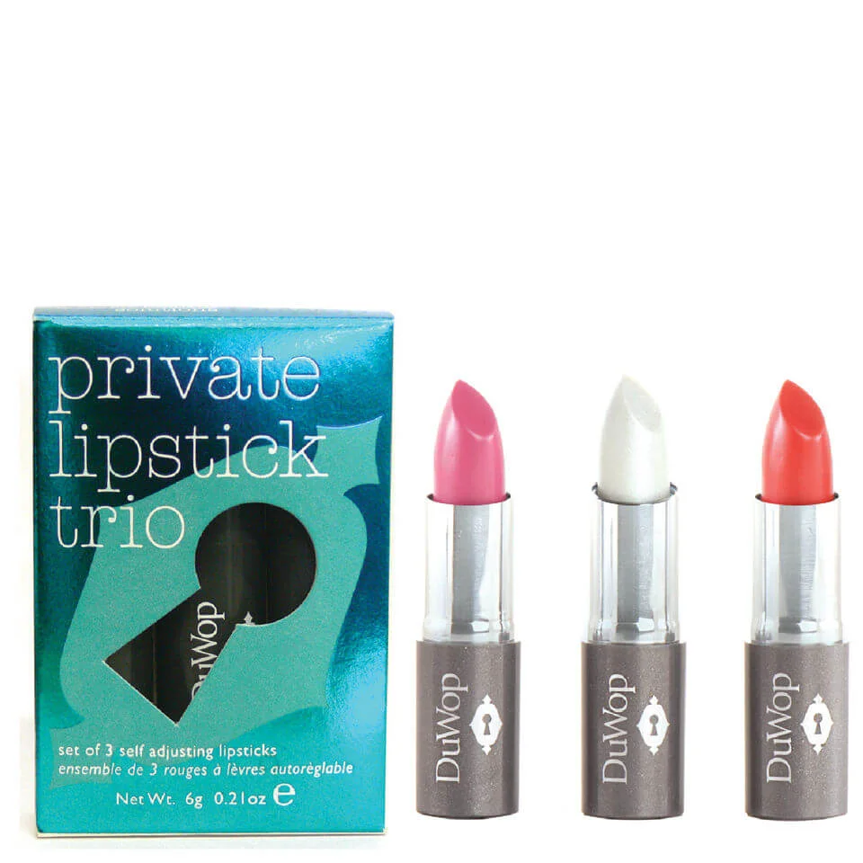 DuWop Mini Private Lipstick Trio Afbeelding 1