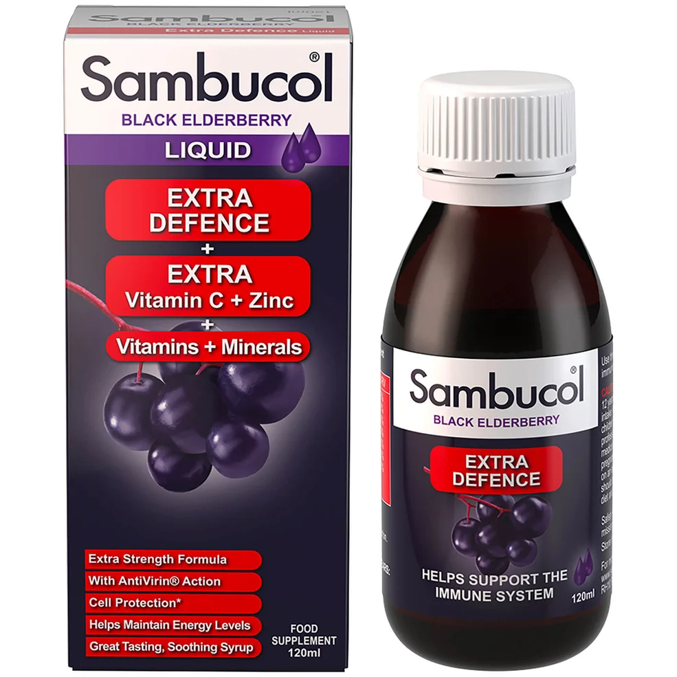 Sambucol Extra Defence (120ml) Afbeelding 1