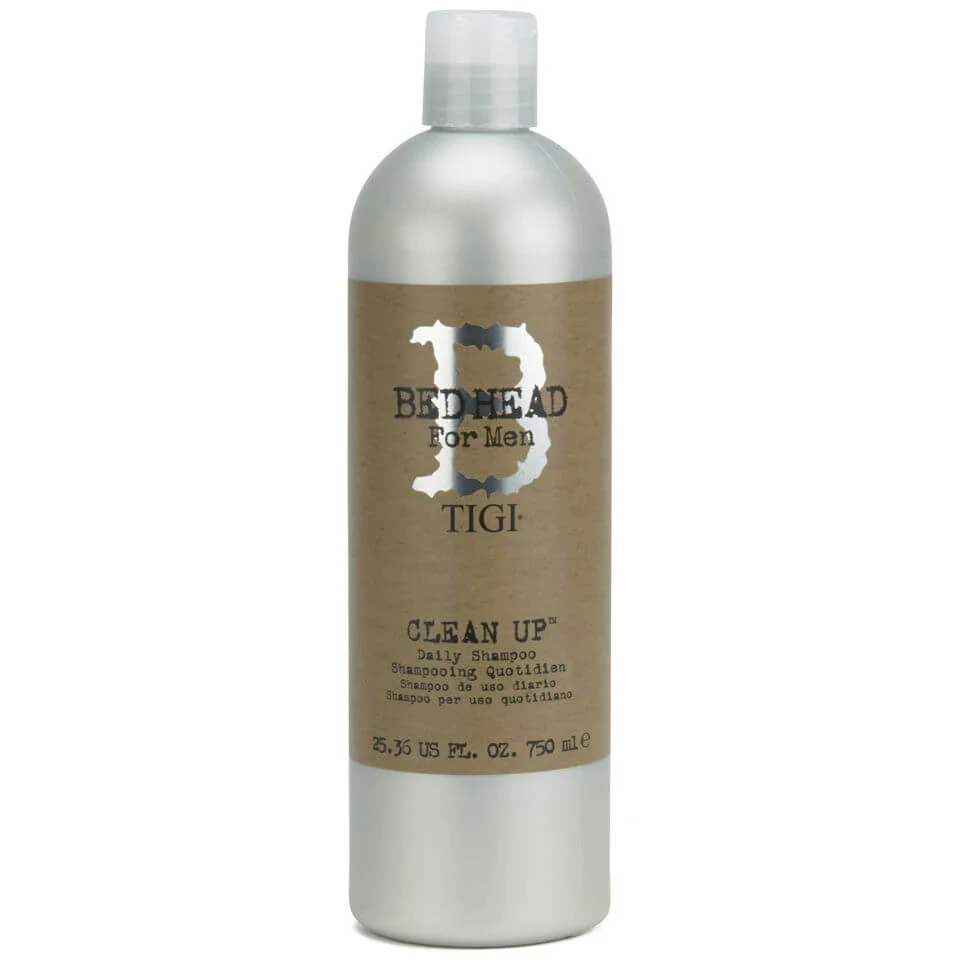 TIGI Bed Head for Men Clean Up Daily Shampoo (750ml) Afbeelding 1