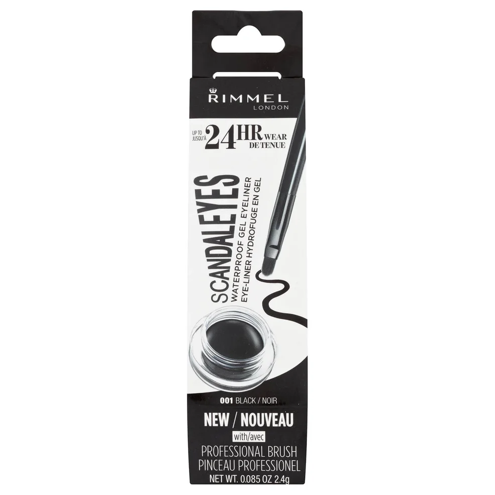 Rimmel London Scandaleyes Waterproof Gel Eyeliner Afbeelding 1