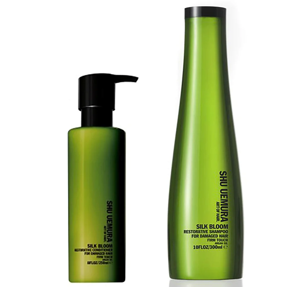 Shu Uemura Art of Hair Silk Bloom Shampoo (300ml) and Conditioner (250ml) Afbeelding 1
