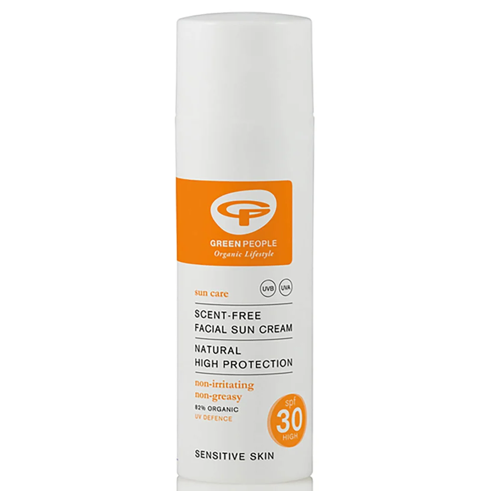 Green People Facial Sun Cream SPF30 (50ml) Afbeelding 1