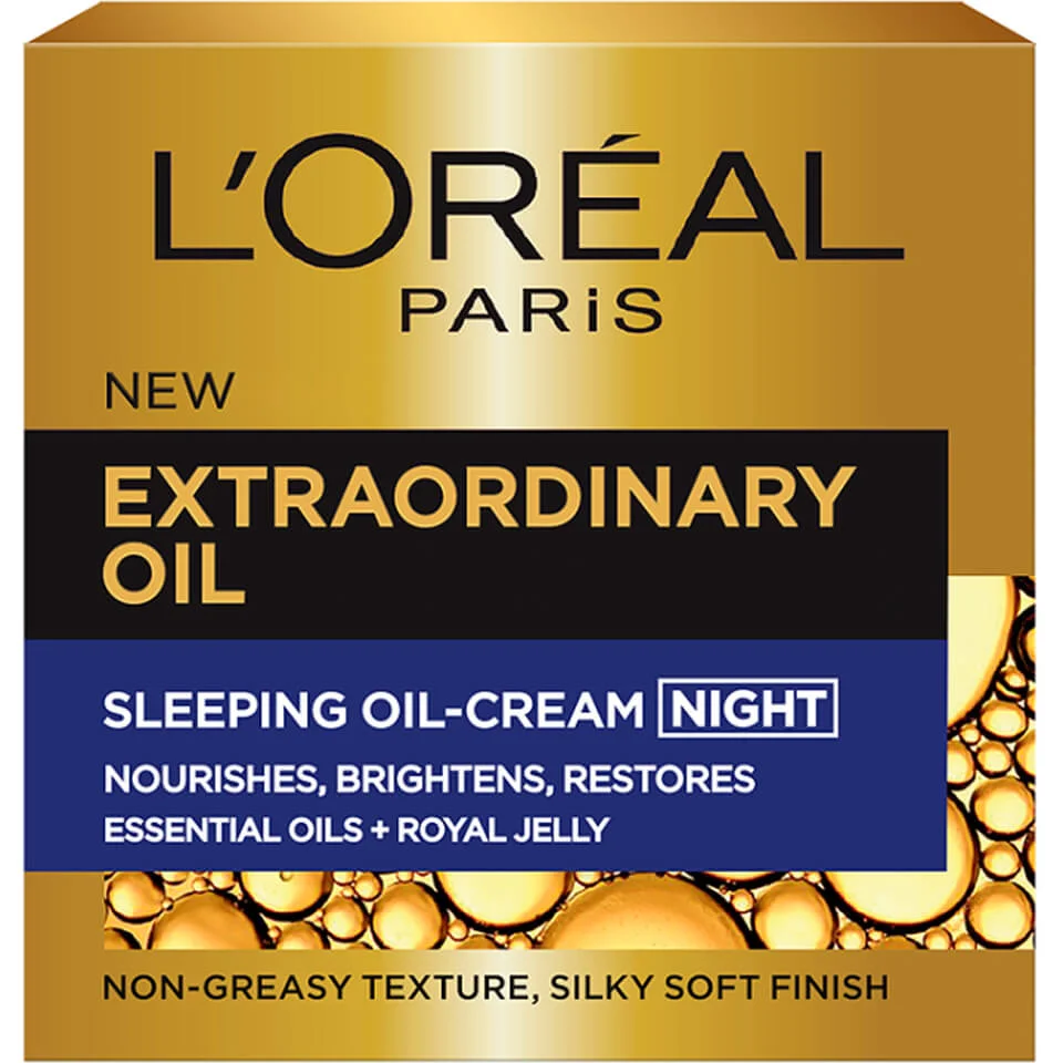 L’Oréal Paris Extraordinary Oil Sleeping Oil Night Cream (50ml) Afbeelding 1