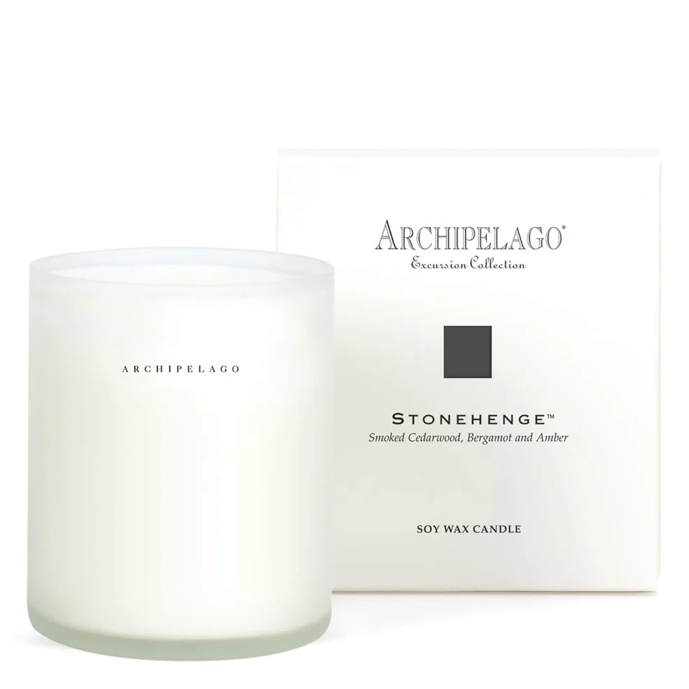 Archipelago Botanicals Boxed Stonehenge Candle 270g Afbeelding 1