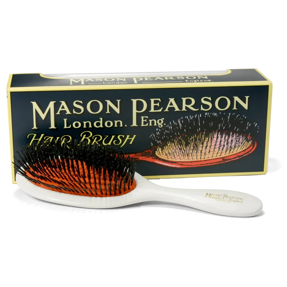 Mason Pearson Pocket Bristle Brush - B4 - Ivory Afbeelding 1