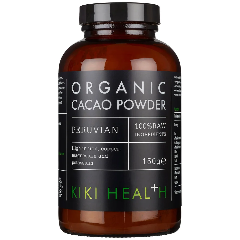 KIKI Health Organic Cacao Powder 150g Afbeelding 1