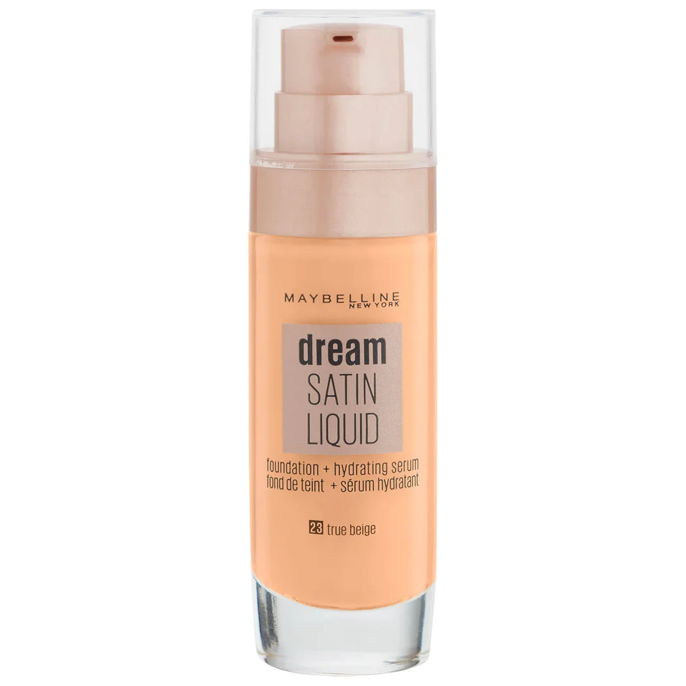 Maybelline Dream Satin Liquid Foundation with Hydrating Serum 30ml (Diverse Tinten) Afbeelding 1