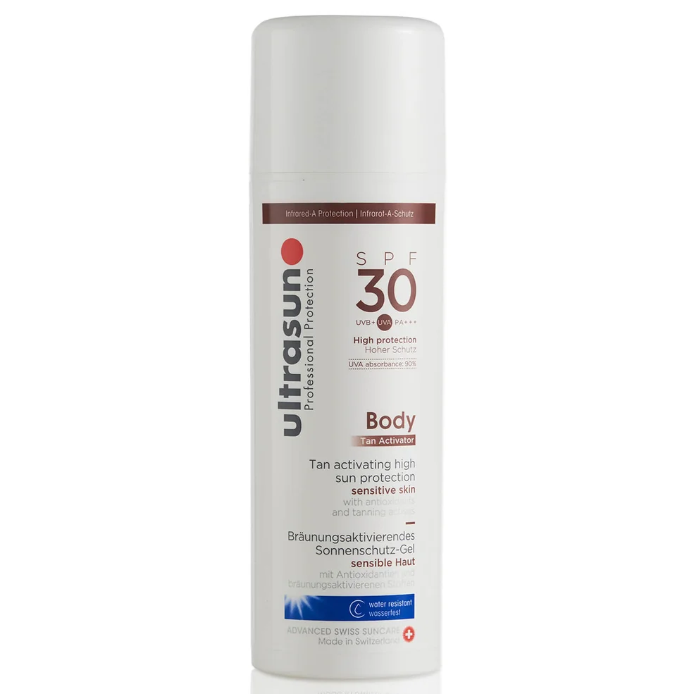 Ultrasun Tan Activator for Body SPF30 150ml Afbeelding 1