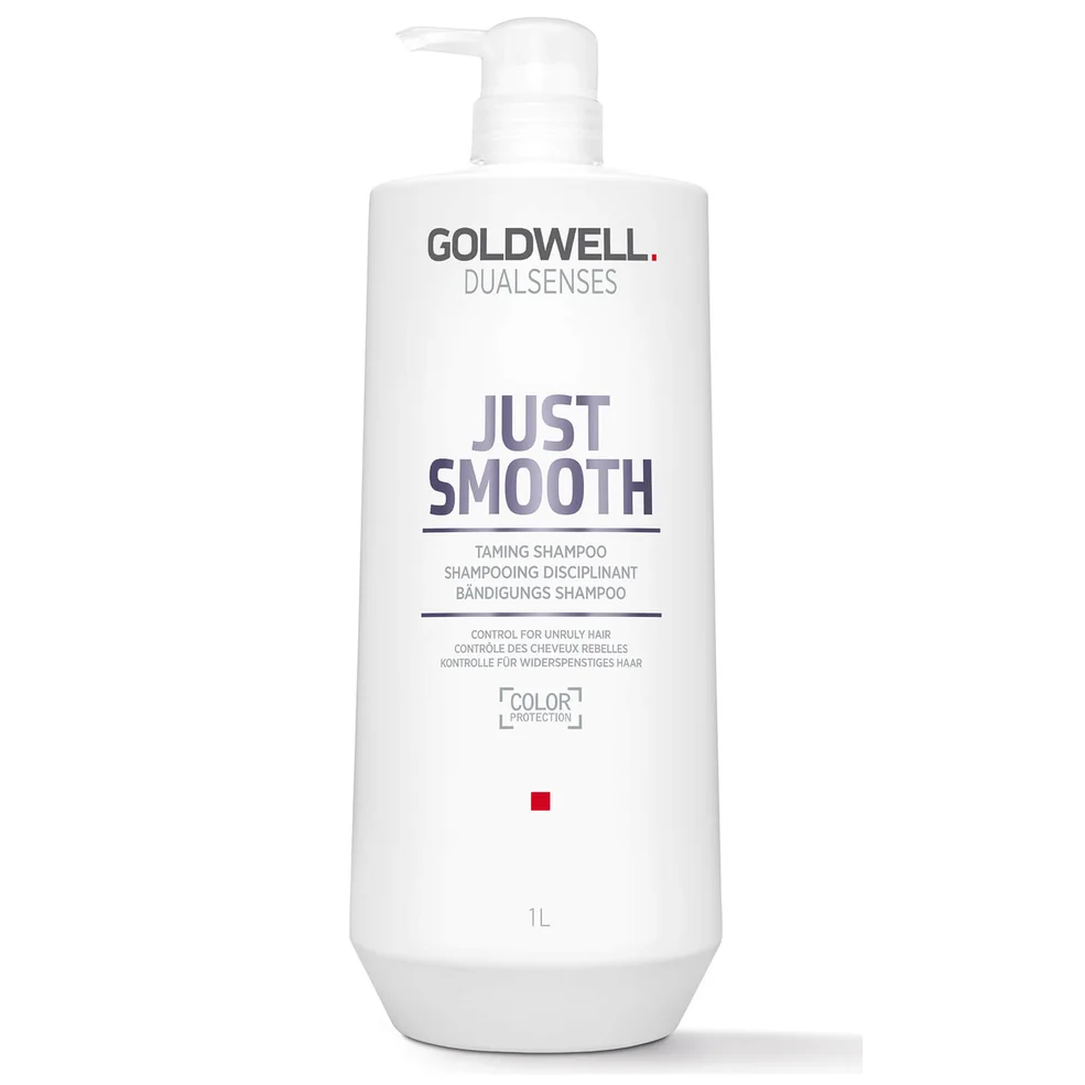 Goldwell Dualsenses Just Smooth Taming Shampoo 1000ml Afbeelding 1