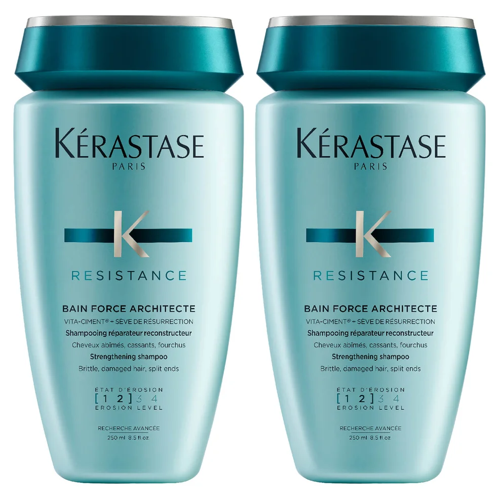 Kérastase Resistance Bain Force Architecte 250ml Duo Afbeelding 1