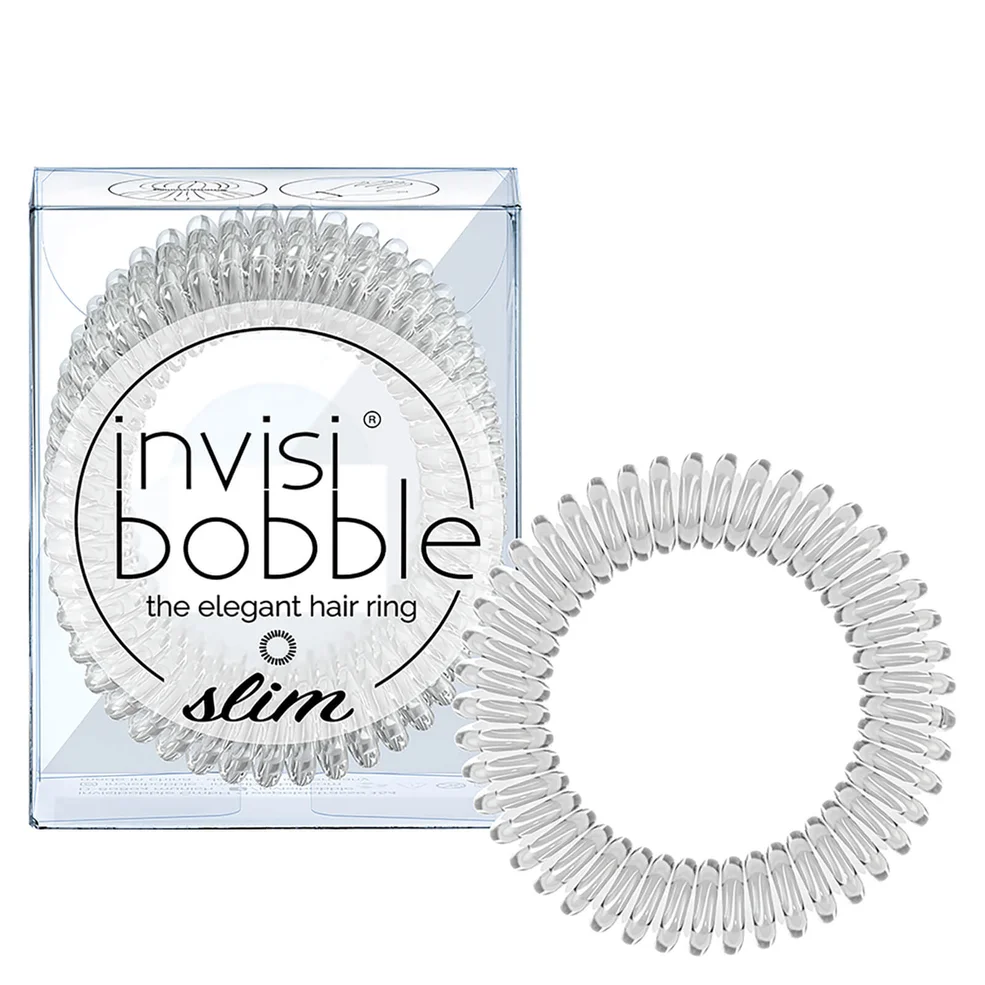 invisibobble Slim Hair Tie - Crystal Clear Afbeelding 1