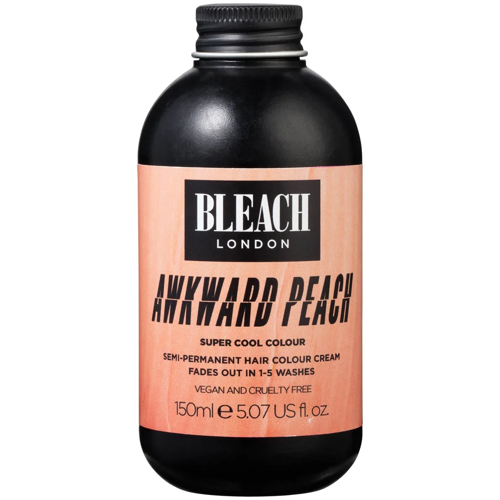 BLEACH LONDON Awkward Peach Super Cool Colour 150ml Afbeelding 1