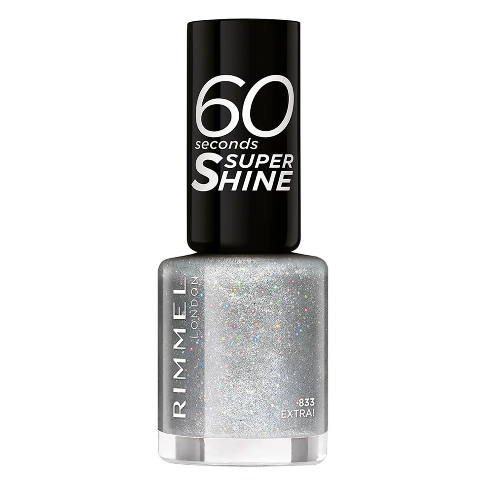 Rimmel 60 Seconds Glitter Nagellak Extra Afbeelding 1
