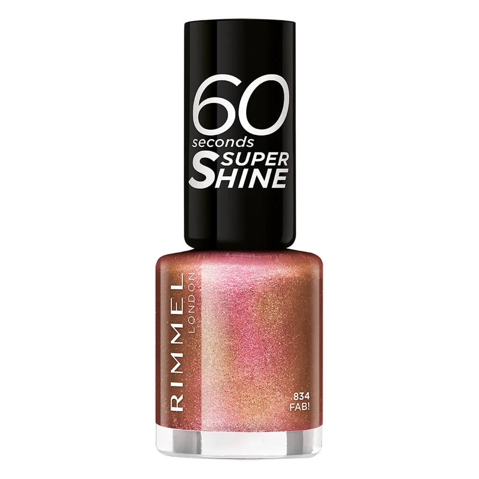 Rimmel 60 Seconds Glitter Nagellak - Fab Afbeelding 1