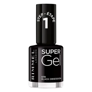 Rimmel Super Gel Nagellak - Black Obsession - undefined undefined