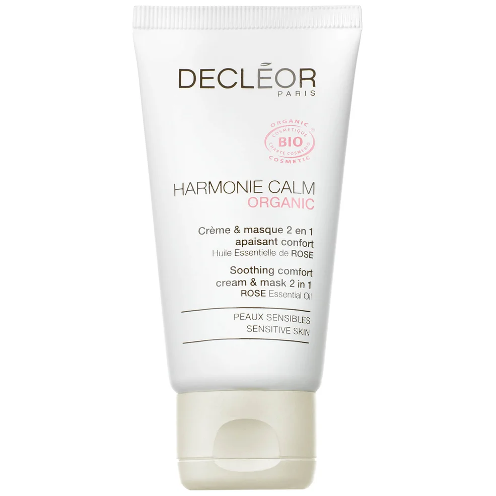 DECLÉOR Organic Harmonie Calm Soothing Comfort 2 in 1 Cream & Mask Afbeelding 1