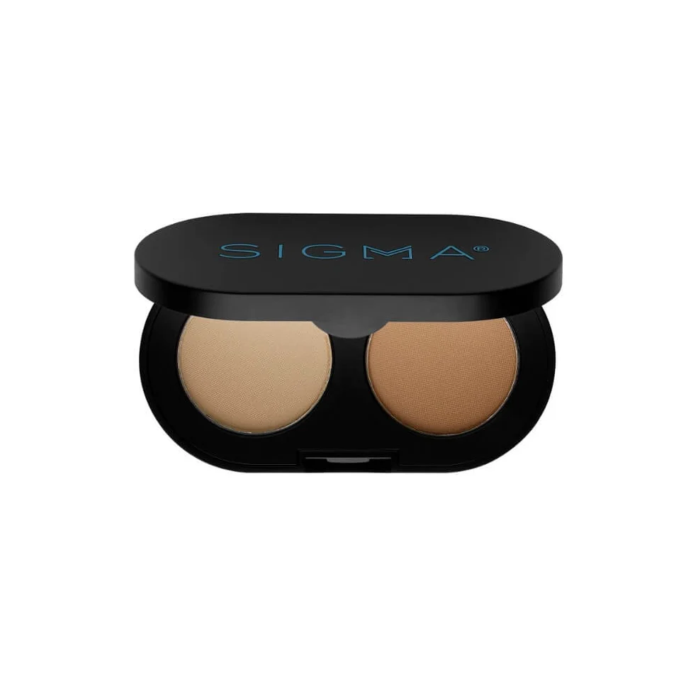 Sigma Color + Shape Brow Powder Duo (Various Shades) Afbeelding 1