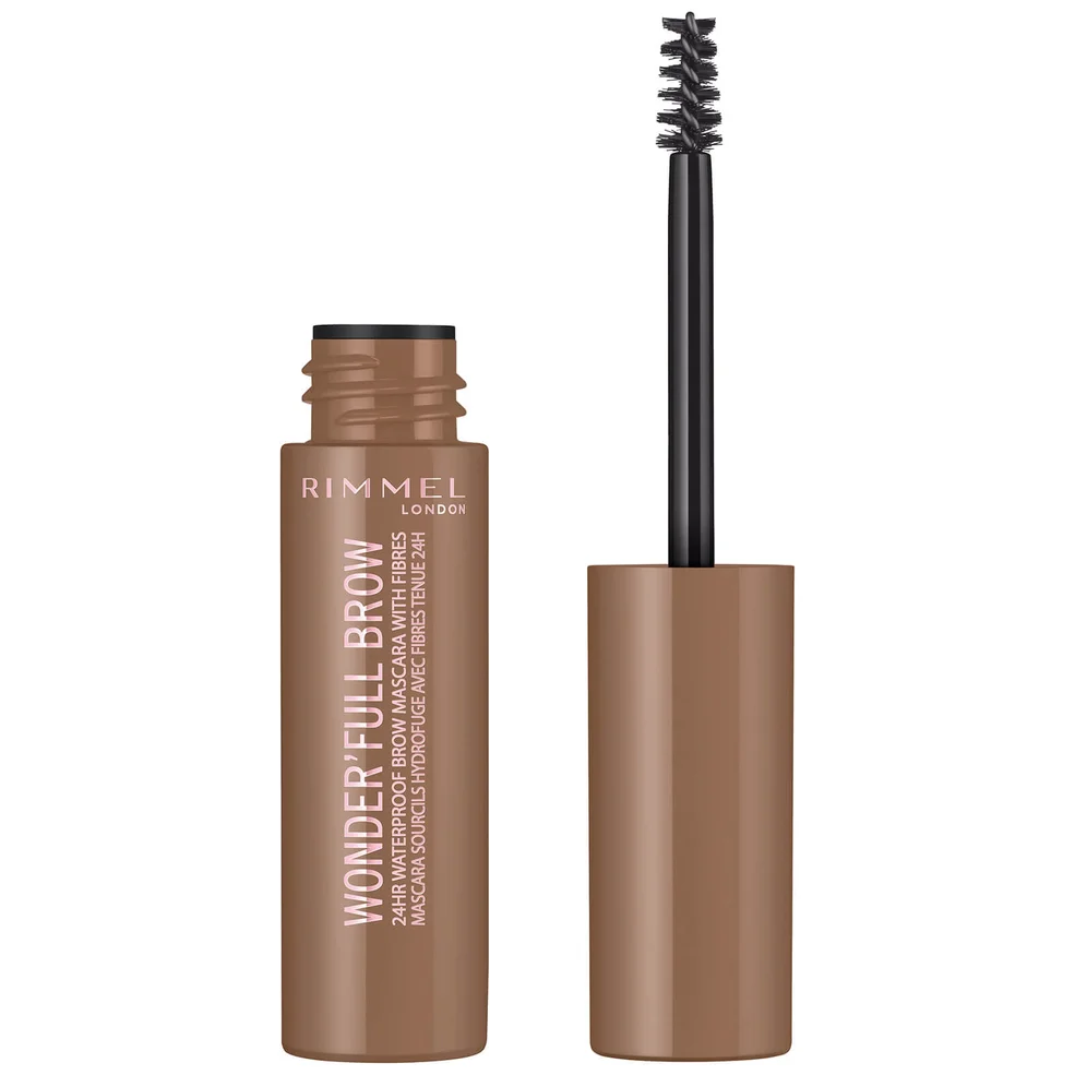 Rimmel Wonder'full 24hr Wenkbrauwmascara 4,5 ml (Verscheidene Kleuren) Afbeelding 1