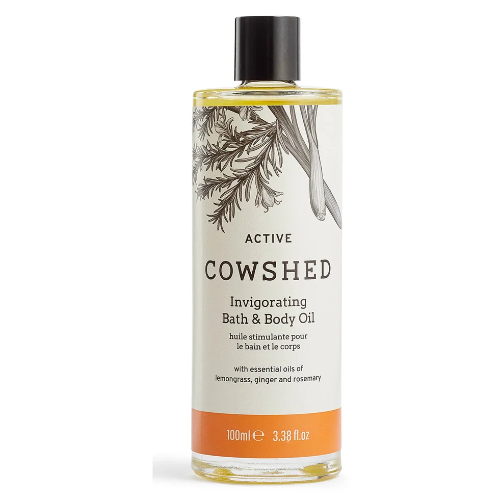 Cowshed ACTIVE Invigorating Bath & Body Oil 100ml Afbeelding 1