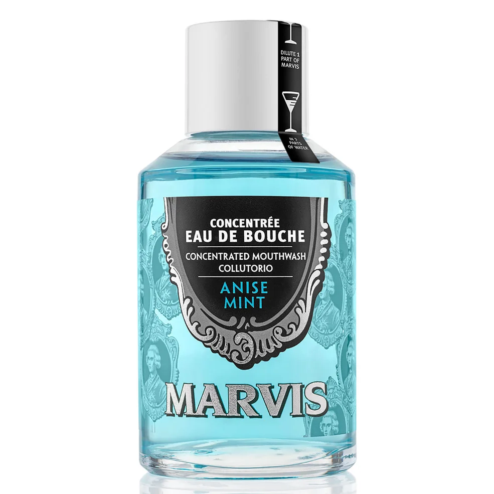 Marvis Concentrated Mouthwash Aniseed Mint 120ml Afbeelding 1