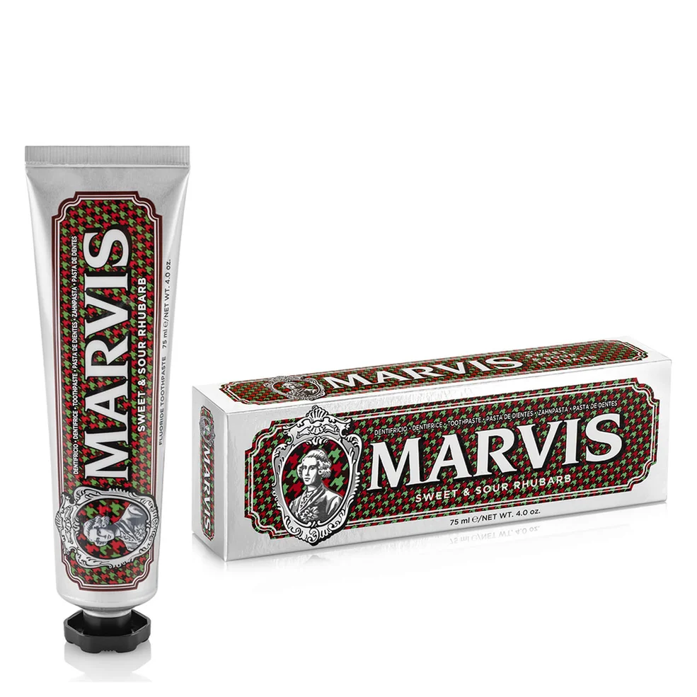 Marvis Sweet & Sour Rhubarb Toothpaste 75ml Afbeelding 1
