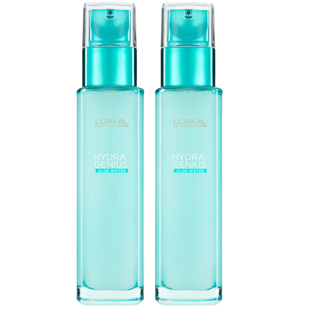 L'Oréal Paris Hydra Genius Liquid Care Moisturiser for Normal Combination Skin 70ml 2 Pack Exclusive Afbeelding 1