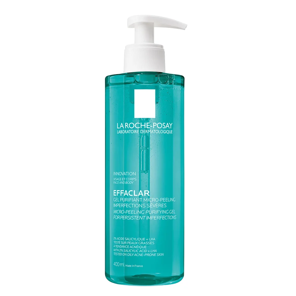 La Roche-Posay Effaclar Micro-Peeling Purifying Gel Wash 400ml Afbeelding 1