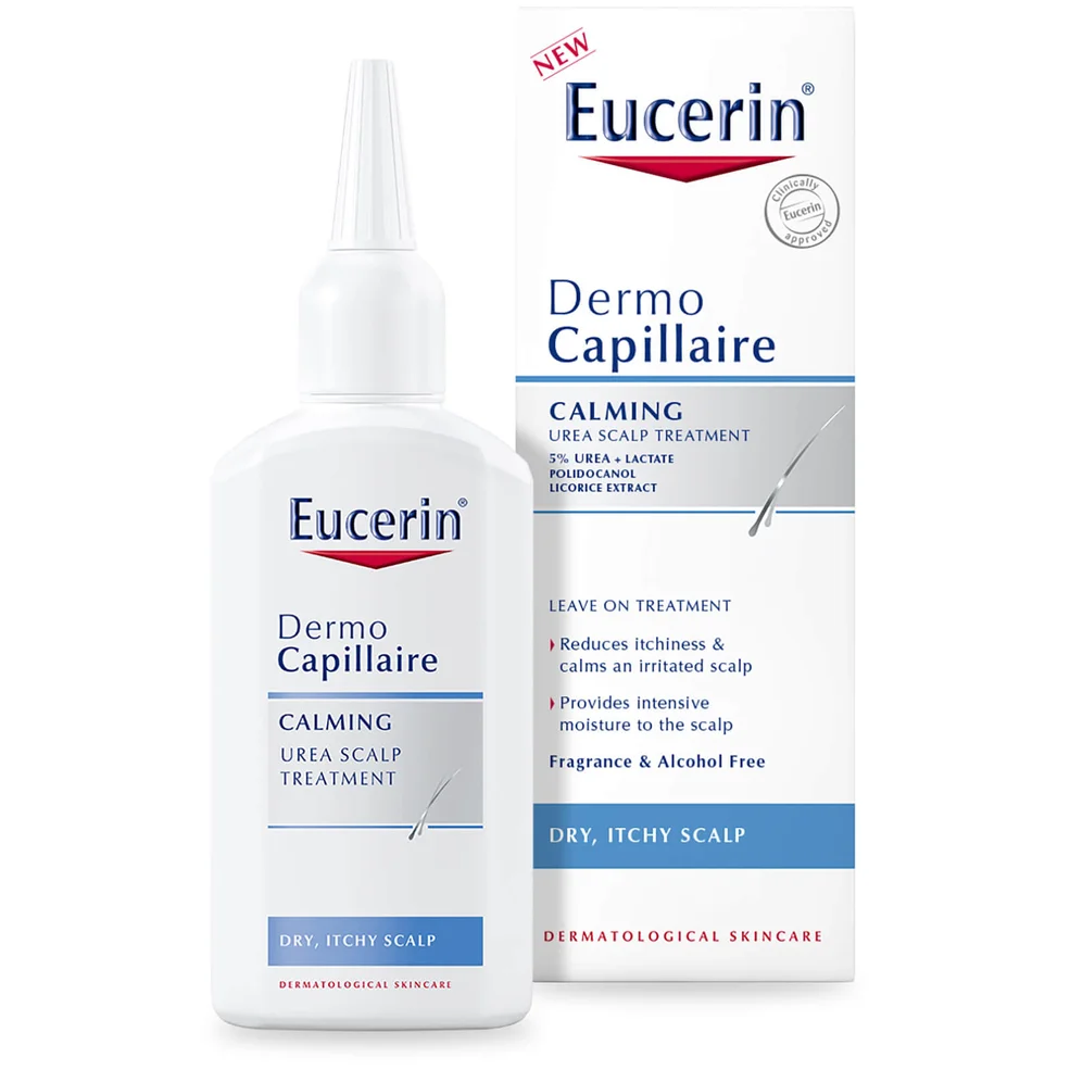 Eucerin DermoCapillaire Kalmerende Ureabehandeling voor Hoofdhuid - 5% Urea 100 ml Afbeelding 1