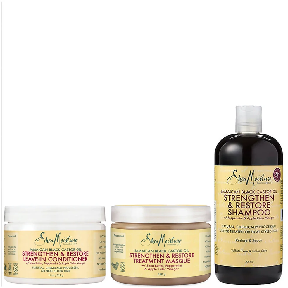 Shea Moisture Jamaican Black Castor Oil Bundle Afbeelding 1