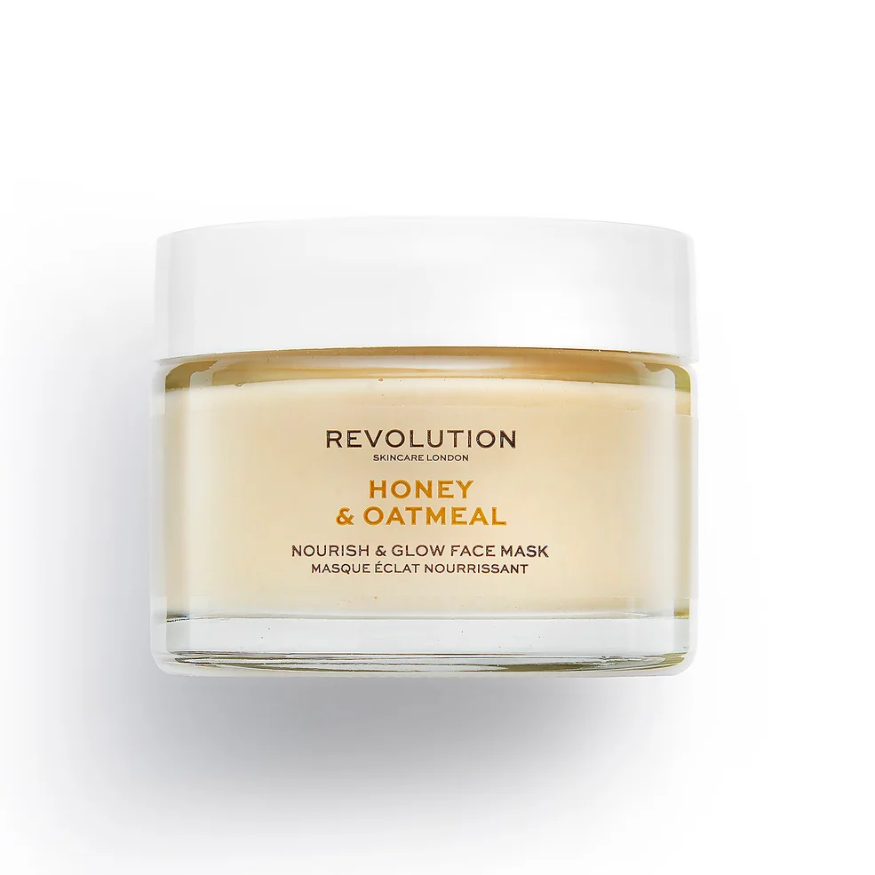 Revolution Skincare Honey and Oatmeal Nourish and Glow Face Mask 50ml Afbeelding 1