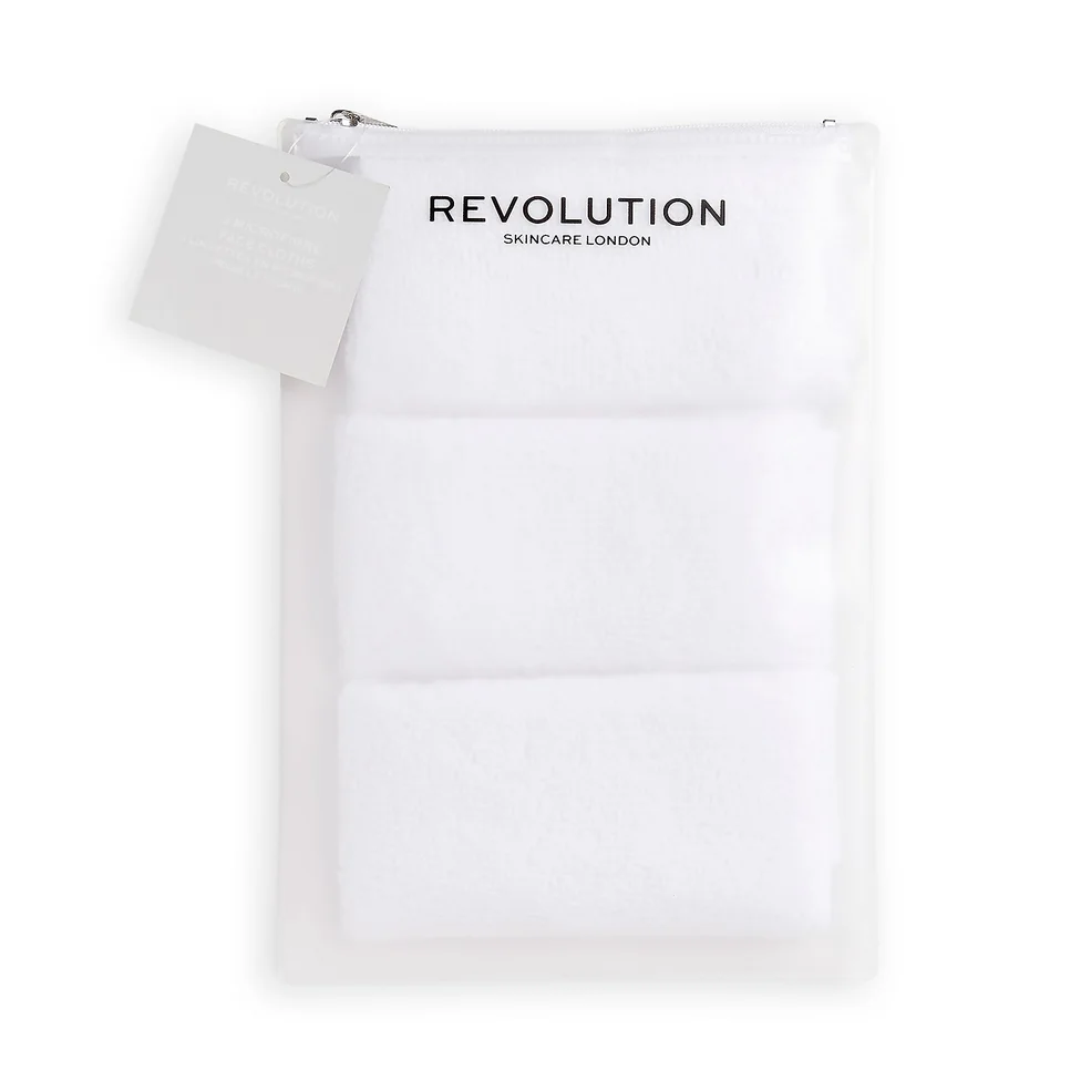 Revolution Skincare Microfibre Face Cloths Afbeelding 1