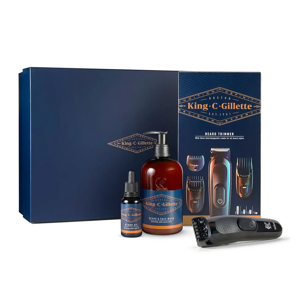 King C. Gillette Beard Trimmer Kit (Kitted)(DE) Afbeelding 1