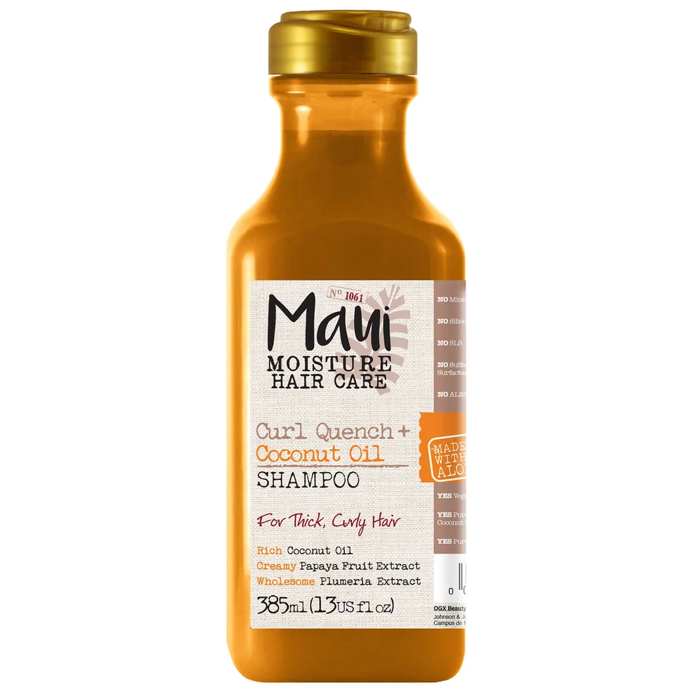 Maui Moisture Curl Quench+ Coconut Oil Shampoo 385ml Afbeelding 1