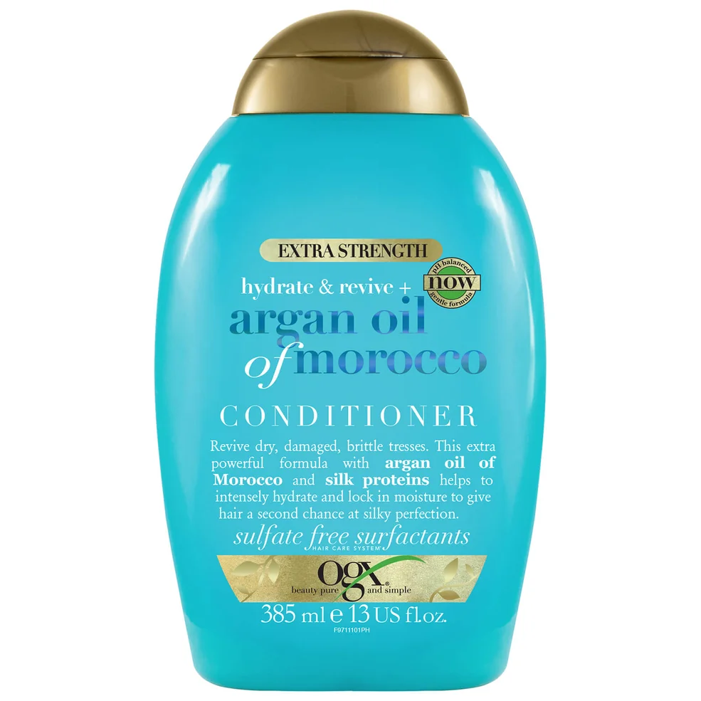 OGX Hydrate & Revive+ Argan Oil of Morocco Extra Strength Conditioner 385ml Afbeelding 1