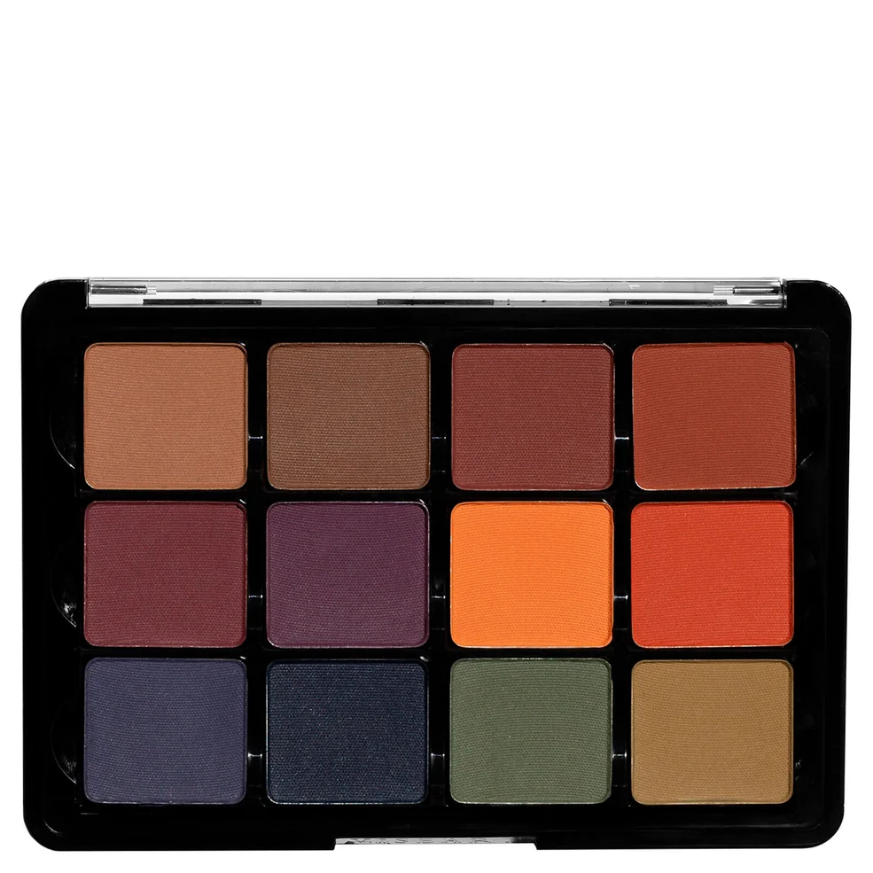 Viseart Palette 12 Paupières Eyeshadow Palette 04 Dark Mattes Afbeelding 1