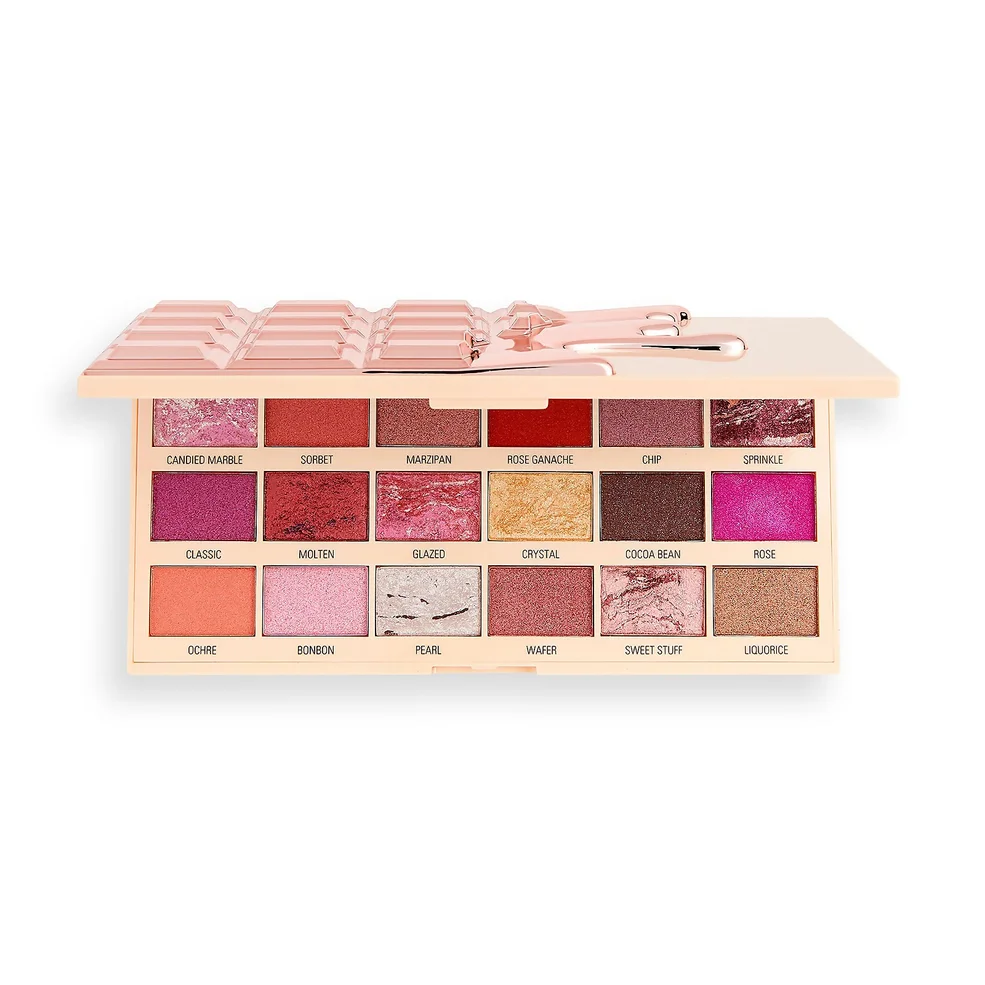 Revolution I Heart Revolution Marble Rose Goud Chocolade Palet Afbeelding 1