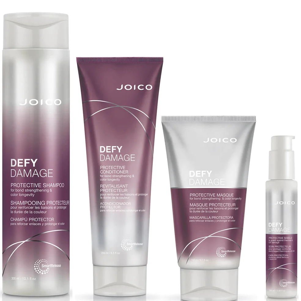 Joico Defy Damage Shampoo, Conditioner, Masque and Shield Set Afbeelding 1