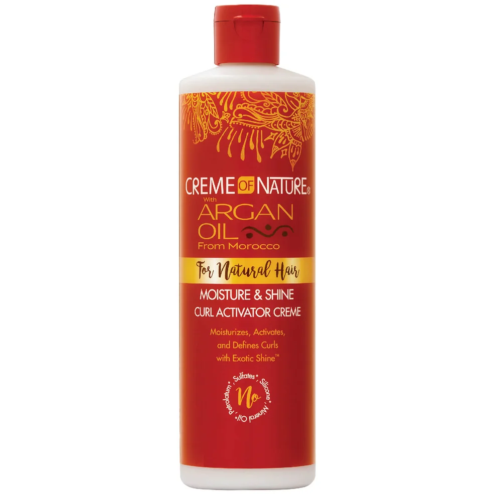 Crème of Nature Argan Oil Moisture and Shine Curl Activator Créme 354ml Afbeelding 1